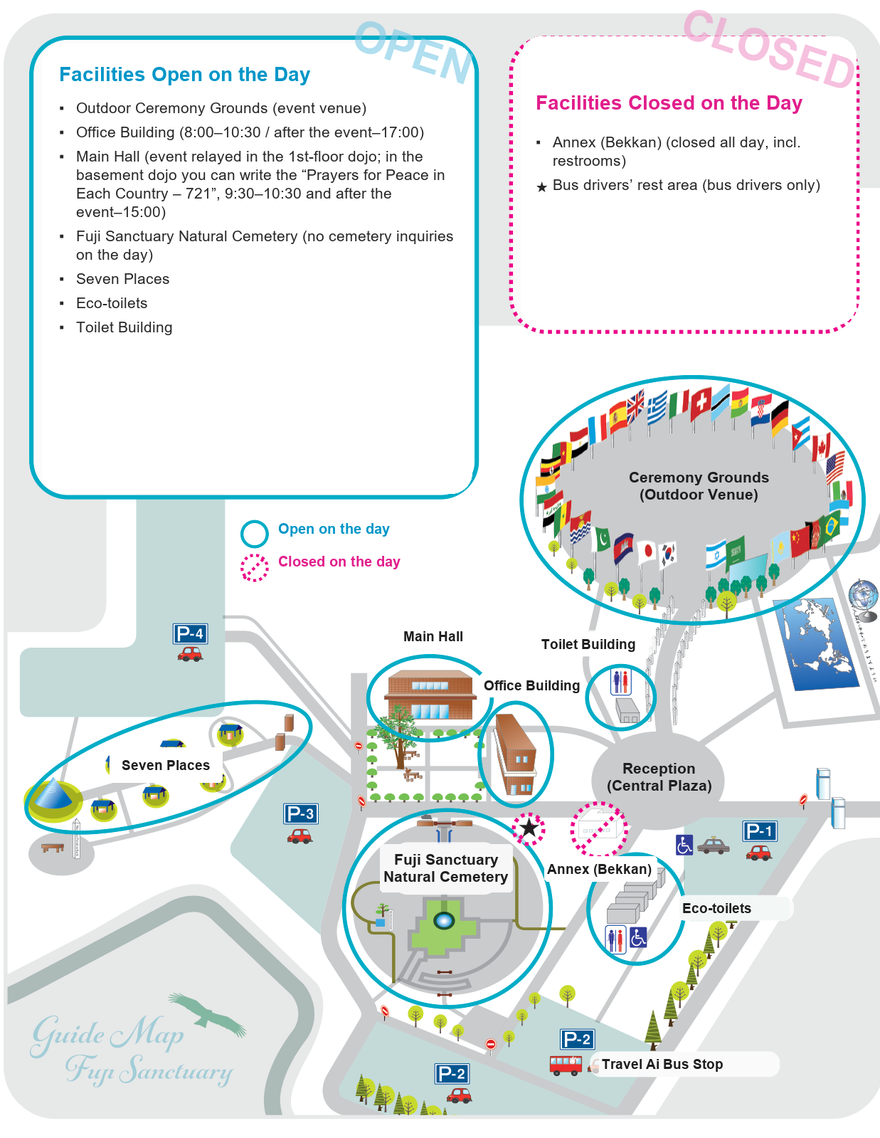 Guide Map Fuji Sanctuary